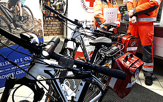 Odnowione rowery wolontariuszy PCK będą służyć mieszkańcom i turystom